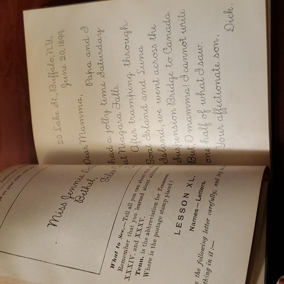 Vintage 1905 Reed's Introductory Language Work -Hardcover - Picture 10 of 12